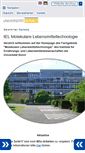 Mobile Screenshot of ilt.uni-bonn.de