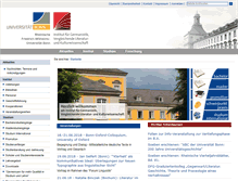 Tablet Screenshot of germanistik.uni-bonn.de