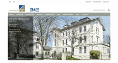 Desktop Screenshot of iwe.uni-bonn.de