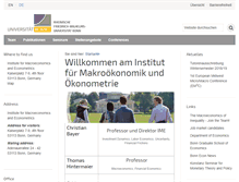 Tablet Screenshot of mee.uni-bonn.de