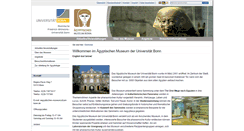 Desktop Screenshot of aegyptisches-museum.uni-bonn.de