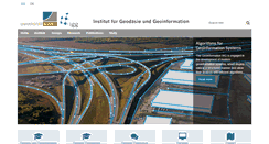 Desktop Screenshot of igg.uni-bonn.de