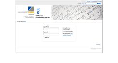 Desktop Screenshot of ect.uni-bonn.de