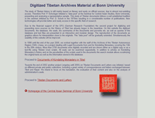 Tablet Screenshot of dtab.uni-bonn.de