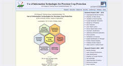 Desktop Screenshot of precision-crop-protection.uni-bonn.de