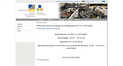 Desktop Screenshot of hsag.physik.uni-bonn.de