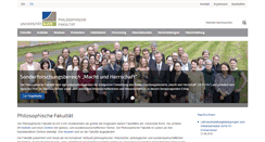 Desktop Screenshot of philfak.uni-bonn.de