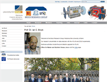 Tablet Screenshot of brock.physik.uni-bonn.de