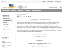 Tablet Screenshot of antikensammlung.uni-bonn.de