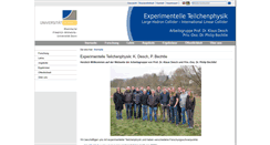 Desktop Screenshot of lhc-ilc.physik.uni-bonn.de