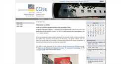 Desktop Screenshot of cens.uni-bonn.de