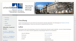 Desktop Screenshot of i1.informatik.uni-bonn.de
