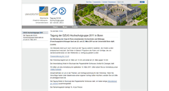 Desktop Screenshot of dzug2011.uni-bonn.de