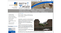 Desktop Screenshot of nostra-aetate.uni-bonn.de