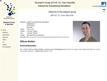 Tablet Screenshot of beuchler.ins.uni-bonn.de