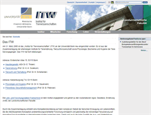 Tablet Screenshot of itw.uni-bonn.de