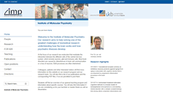 Desktop Screenshot of molpsychiatrie.uni-bonn.de