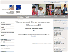 Tablet Screenshot of ioa.uni-bonn.de