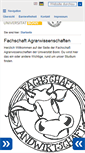 Mobile Screenshot of fachschaft-agrar.uni-bonn.de