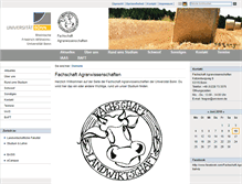 Tablet Screenshot of fachschaft-agrar.uni-bonn.de