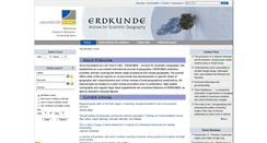 Desktop Screenshot of erdkunde.uni-bonn.de
