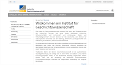 Desktop Screenshot of igw.uni-bonn.de