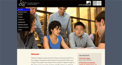 Desktop Screenshot of gradschool.physics.uni-bonn.de