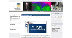Desktop Screenshot of miladi.uni-bonn.de