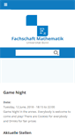 Mobile Screenshot of fsmath.uni-bonn.de