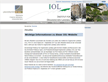 Tablet Screenshot of iol.uni-bonn.de