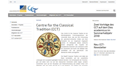 Desktop Screenshot of cct.uni-bonn.de
